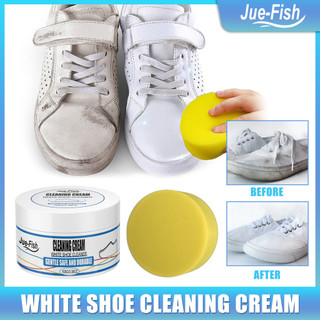 White shoe cleaning cream, shoe cleaning cream (no-rinse)