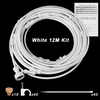 Patio Cooling Mist System Water Fog Sprayer System Nebulize
