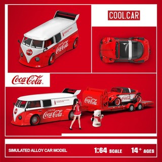 CmModel Cool Car 1:64 保時捷964 992可口可樂 甲殼蟲龍珠 模擬合金汽車模型