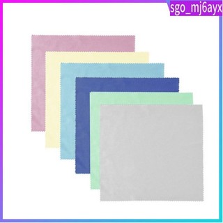 6pcs Eyeglasses Sunglasses Glasses Cleaning Cloth Phone Port