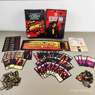 桃園出貨🍊 血腥酒館桌遊卡牌THE BLOODY INN中文黑闇策略卡牌管理1-4人遊戲