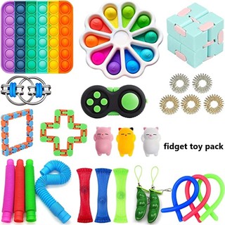 Cheap 27Pcs Fidget Toy Set Figetget Toys Pack Sensory Reliev