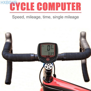 [Bike Computer Digital LCD Display Cycling Computer Waterpro