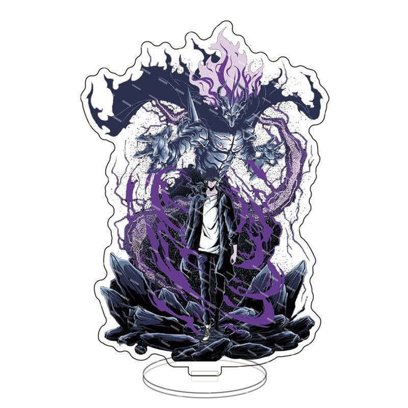 台灣出貨💖我独自升级亚克力立牌水篠旬水篠葵诸菱贤太创意桌面装饰摆件收藏 卡拉貓的小魚鋪