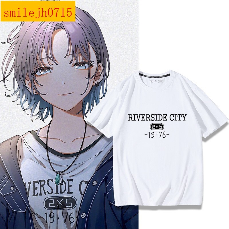 偶像大師閃耀色彩動漫周邊淺倉透Cosplay同款短袖恤男二次元衣服【BAW】