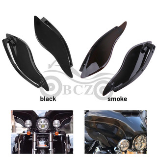 車友實測✨熱銷機車改裝哈雷滑翔側翼 頭罩左右兩側改裝 導流闆