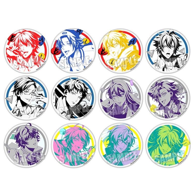 催眠麥克風催眠麥克風徽章 ヒプノシスマイクDivision Rap Battle 吧唧掛件H CTW7