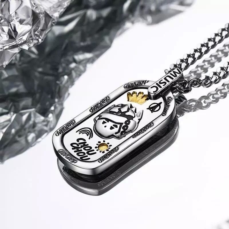 新品好物✨【7.26】週傑倫Secret項鏈音樂王者塗鴉係列時尚個性ins毛衣鏈國王的排名