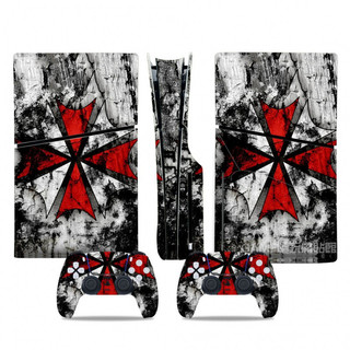 ✨臺灣出貨 免運✨ PS5 slim貼紙 PS5 slim Disc光碟版貼 PS5 slim遊戲機全身保護膜 不留膠