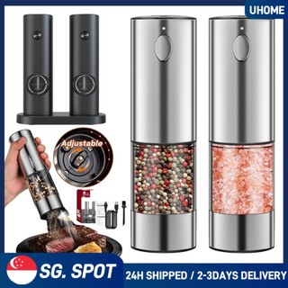 Electric Pepper Grinder Automatic Salt And Pepper Grinder La