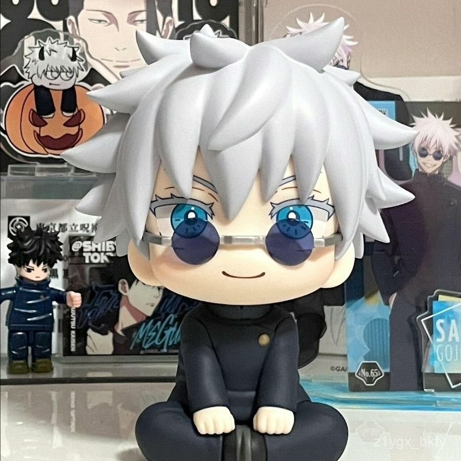 🔥臺灣出貨🔥二次元房間裝飾咒術迴戰 五條悟伏黑惠 夏油傑桌麵擺件五條悟手辦 PGN7