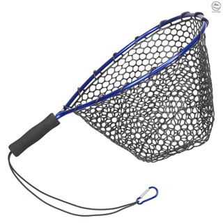 Fishing Net Soft Silicone Fish Landing Net Aluminium Alloy P