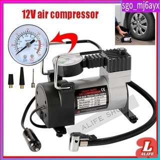 Heavy Duty Portable 12V DC Portable Air Compressor Pump, Ti