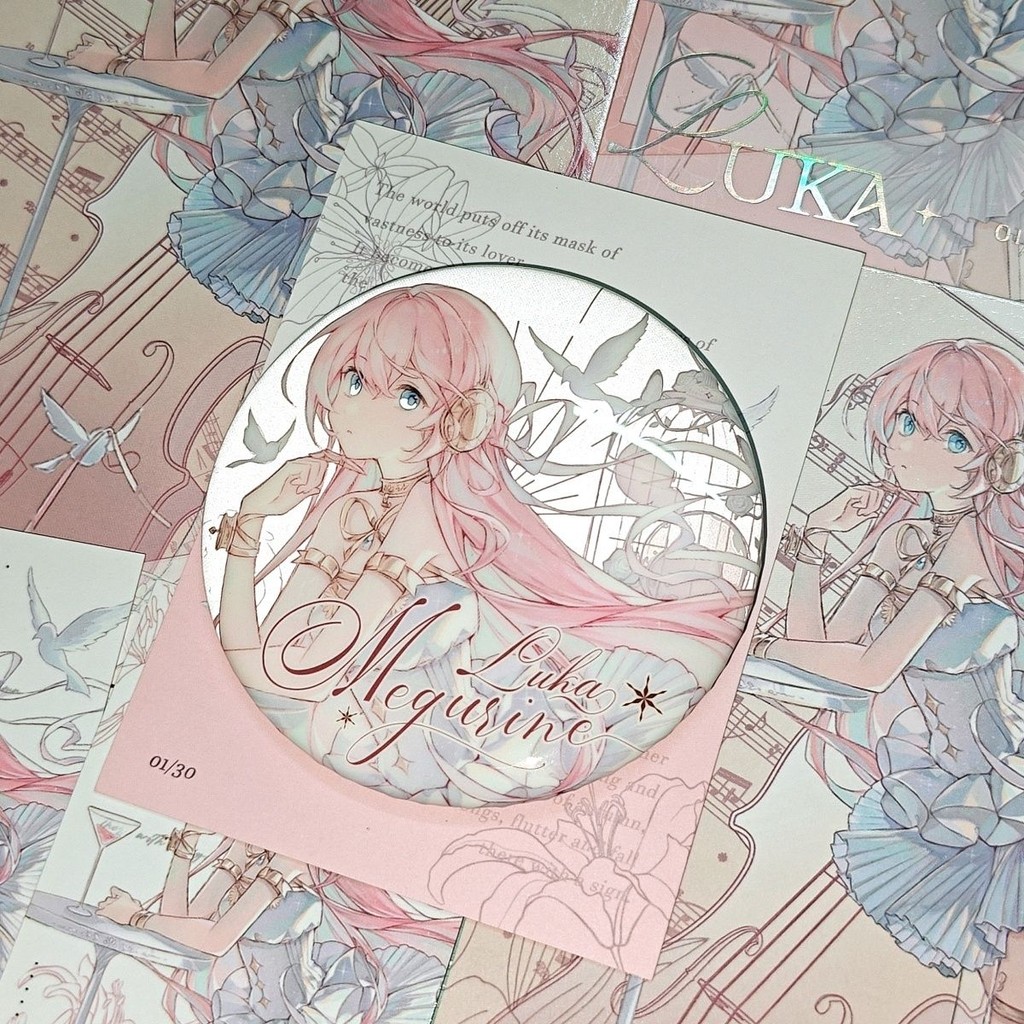 【現🧡貨】【潮玩精品擺件】流歌詩篇vocaloid巡音流歌luka二次元週邊立牌