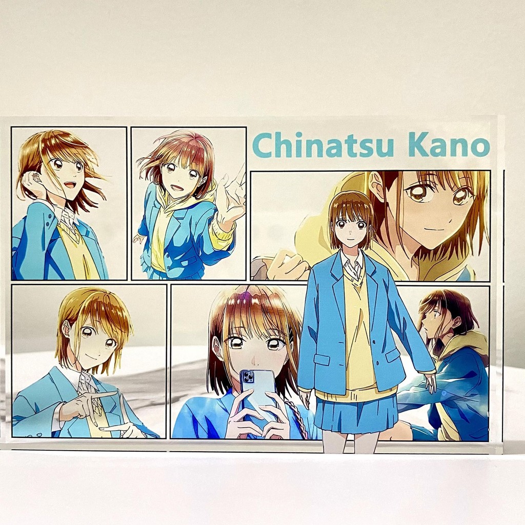 台灣出貨💖青之箱鹿野千夏亚克力鹿野千夏生日砖鹿野千夏摆件二次元动漫周边 卡拉貓的小魚鋪