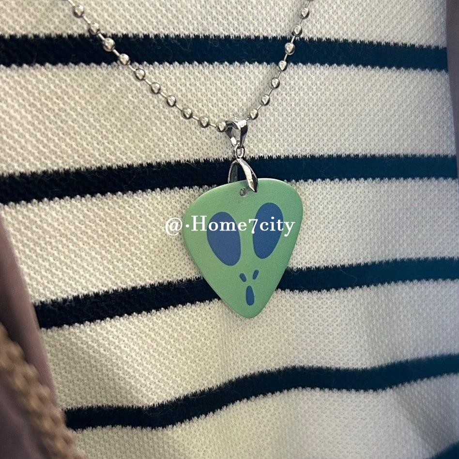 現款免運✨膽大黨周邊 膽大黨 小桃同款外星人項鏈 超自然武裝當噠當 綾瀨桃cos項鏈 生日禮物 交換禮物