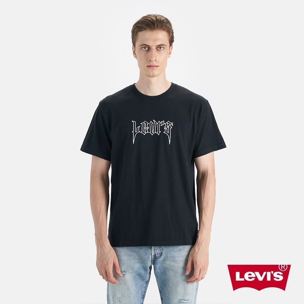 Levi's® 男款 短袖Tee恤 圓領版型 設計印花 熱賣單品 001AI-0000