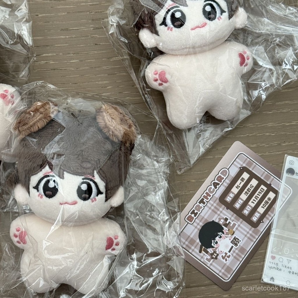 ✨熱銷款✅ENHYPEN沈載倫娃娃符娃允一顆全新未拆有特典懂包裝送小禮物10cm 棉花娃娃 可愛官週 官方正品