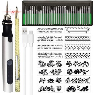 Rechargeable Cordless Mini Engraver Pen DIY Engraving Tool K