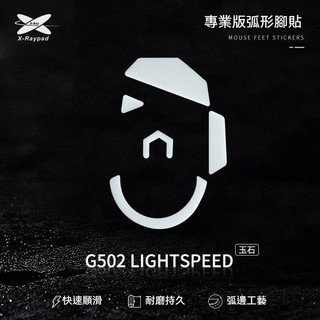 ✨臺灣出貨 免運✨ 適用於 羅技G502X滑鼠貼 ICE冰版弧形腳墊貼 電競遊戲順滑耐磨貼 G502X替換腳貼 羅技足貼
