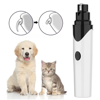 Electric Pet Nail Grinder Dog Nail Clippers Cat Paws Nail Cu