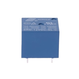 New High Quality 10 PCS 5 Pins RELAY 12V DC Coil Po Relay PC
