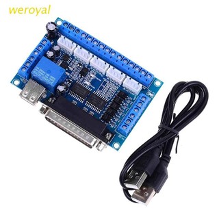 Mach3 CNC Controller 5 Axis Interface Breakout Board for Ste
