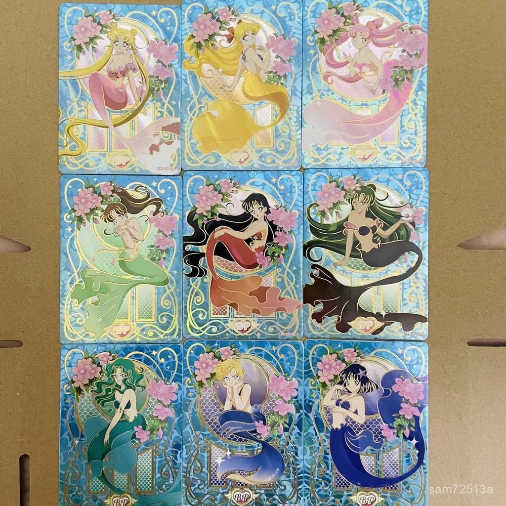 【蝦皮最低價】 聚卡美少女戰士波浪美人魚卡位月野兔愛野美奈子土萌瑩海王滿等