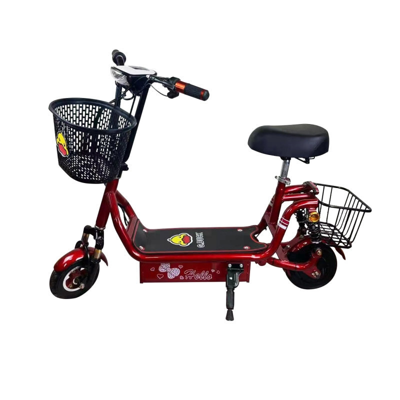 【免運 可貨到付款】電動自行車 電動車 電動腳踏車 代步車電動車小哈雷成人男女代步兩輪折疊迷你滑板車