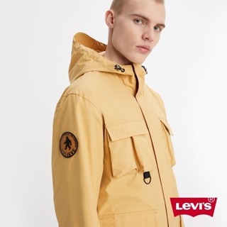 Levis 男款 野營系連帽風衣外套 / 多口袋機能設計 熱賣單品 A5632-0001