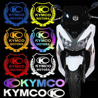 【光陽貼紙】 適用於光陽摩托車裝飾貼紙 KYMCO反光車貼 踏板車改裝 防水 電動車貼 車身貼 光陽機車貼紙 ECcS