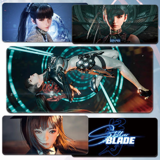 劍星 週邊 劍星鼠標墊星刃Stellar Blade超大號電腦鍵盤辦公桌書墊電競週邊