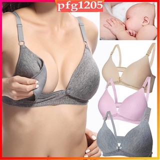 Women's Nursing Bra Front Buckle Maternity Breastfeeding Pre