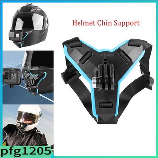 Motorcycle Helmet Chin Strap Mount Holder Action Camera Acce