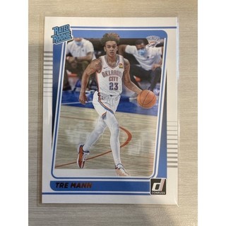 NBA球員卡2021-22 DONRUSS RC 新人 Tre Mann