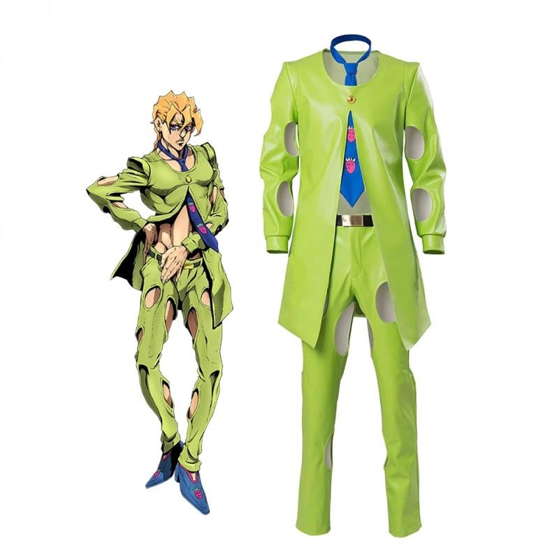 超商免運 加急出貨🚀JOJO的奇妙冒險cos服 潘納科達.福葛cosplay萬聖節黃金之風Fugo 角色扮演