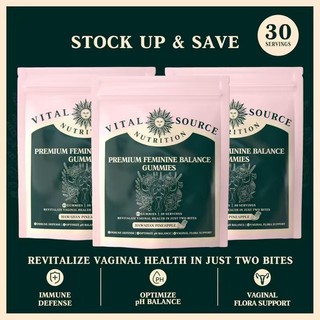 【爆品】 女性平衡軟糖袋裝vital source nutrition