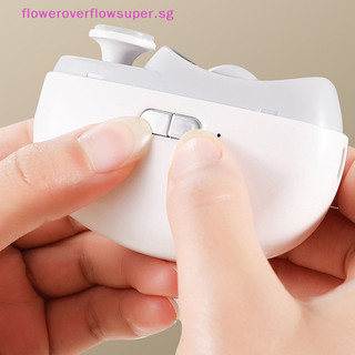 Automatic Electric Nail Clippers USB Rechargeable Nail Trimm