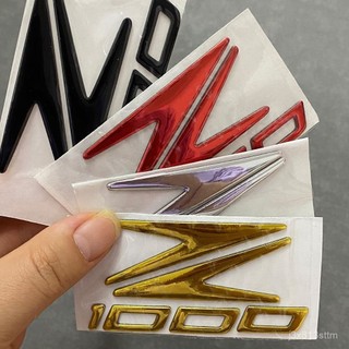 適用於川崎Kawasaki Z1000 Z1000SX 改裝立體3D軟膠貼花車標車貼