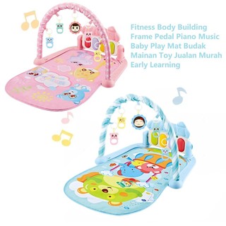 Baby Fitness Playmat Toys Baby Music Foot Piano Newborn Pian