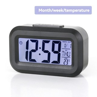 Digital Clock Multifunctional Mini Table Clock with Night Li