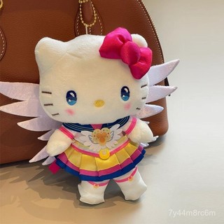 🔥臺灣出貨🔥美少女戰士hellokitty毛絨公仔玩偶掛件包包公仔小吊飾掛飾鑰匙扣 掛件 掛飾 包包裝飾 可愛掛件凱蒂貓