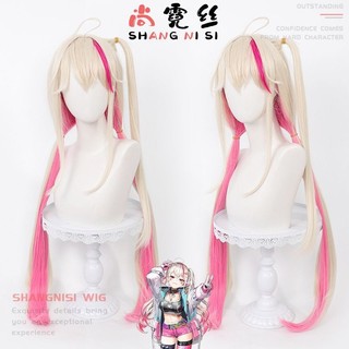 免運加急 桃園出貨🚀 【尚霓絲】勝利女神妮姬NIKKE豺狼cos假髮Jackal模擬頭皮雙馬尾