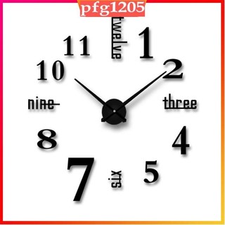 3D Mirror DIY Wall Clock DIY Wall Clock 3D Mirror Sticker Cr