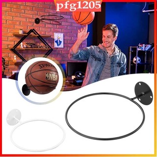 Universal Sports Ball Holder Wall Mounted Ball Rack Basketba