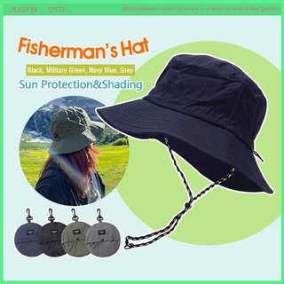 UniseX Camping Hat Hiking Hat Topi Bucket Hat Fishing Hat Fi