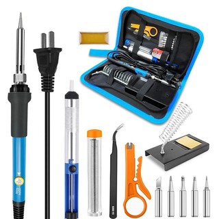 13pcs/set Electric Soldering Iron Set 60W 110V/220V EU/US/UK