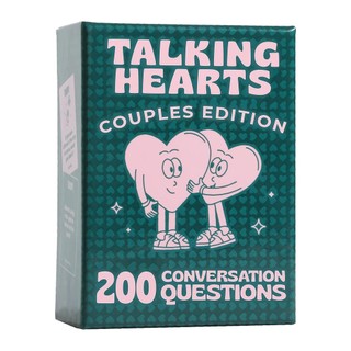 英文Talking hearts couples edition 用心交談會説話的情侶版卡 E9LZ