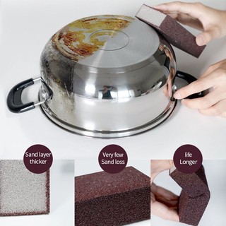 Magic Sponge Removing Rust Clean Cotton Wipe Cleaner Kitche