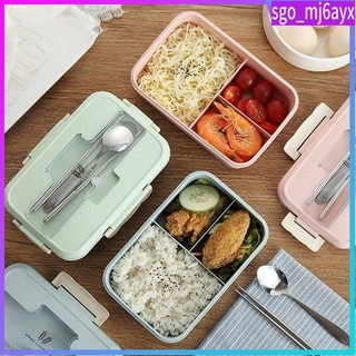 Lunchbox Japanese Style Bento Box with Tableware Healthy BPA